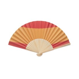 Handwaaier met vlagontwerp-Rood