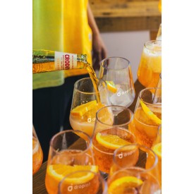 HappyGlass Lady Abigail trans wijnglas 470ml - Tritan - kunststof