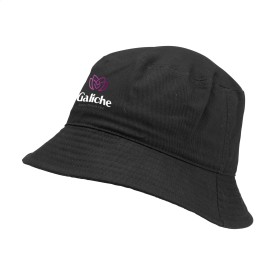 Harber GRS Recycled Bucket Hat-Zwart