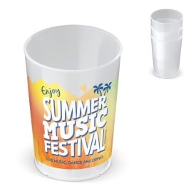 Beker 250 ml - pp - stapelbaar