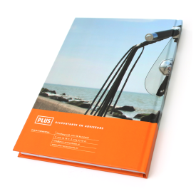 Notitieboek - A5 - papier - hardcover - customizable
