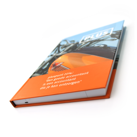 Notitieboek - A5 - papier - hardcover - customizable