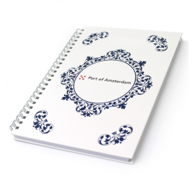 Wire-O schrijfblok - A5 - papier - 80 vellen - hardcover