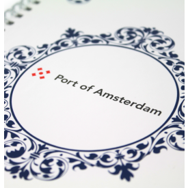 Wire-O schrijfblok - A5 - papier - 80 vellen - hardcover