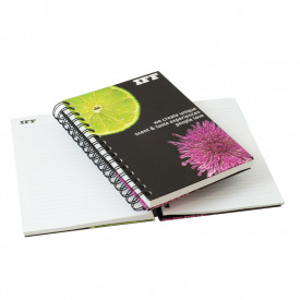 Hardcover Wire-o A4-Wit, #FFFFFF-1 kleur (Enkelzijdig)