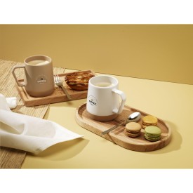 Harmony serveerplank - 27 x 14,5 cm - beukenhout - made in Europe