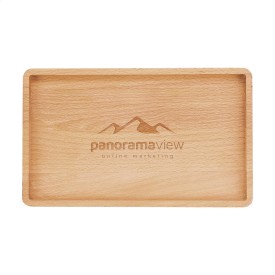 Harmony serveerplank - 24 x 14,5 cm - beukenhout - made in Europe