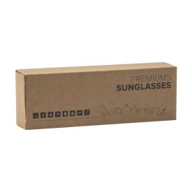 Havana zonnebril - kunststof met bamboe pootjes - spiegelglazen - UV400