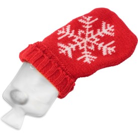Heatpack in Kersthoes met sneeuwvlok