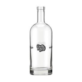 Helsinki Waterfles 1L - glas - met houten kurk