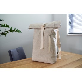 Hennep-(280 gr/m2)-roll-top rugzak-Margarete