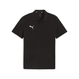 Heren TeamGOAL Casual Poloshirt-Zwart
