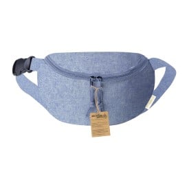 Bolger heuptas - gerecycled katoen - verstelbare riem met gespsluiting - dubbele ritssluiting