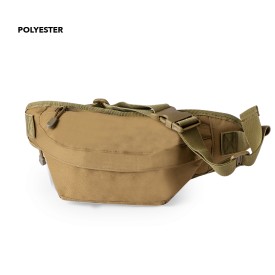 Demuth heuptas - polyester - 800D - zandbruine tint - verstelbare band met gespsluiting