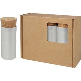 Hey Pots tuin voor op het bureau met kruidenmix, set van drie