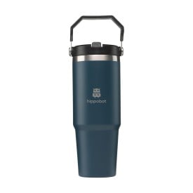 Hippo drinkbeker 900ml - RCS gerecycled staal - dubbelwandig