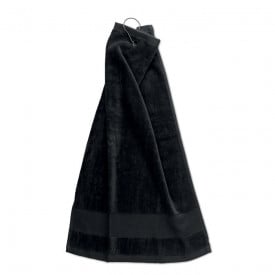 Hitowgo katoenen golfhanddoek-Zwart