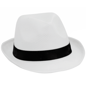 Braz hoed - polyester - met binnenband