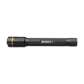 Homey’s zaklamp – aluminium – oplaadbaar – 1000 lumen – 150 m bereik