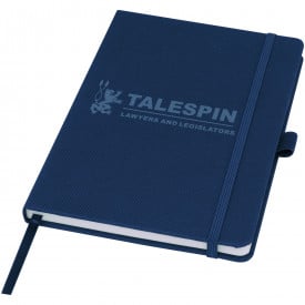 Honua A5 notitieboek van gerecycled papier met gerecyclede PET cover-Navy
