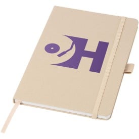 Honua A5 notitieboek van gerecycled papier met gerecyclede PET cover-Oatmeal
