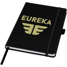 Marksman Honua notitieboek - A5 - gerecycled kunststof - 80 vellen - pennenlus en lint