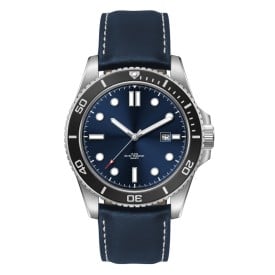 Horloge Georgia - Leder