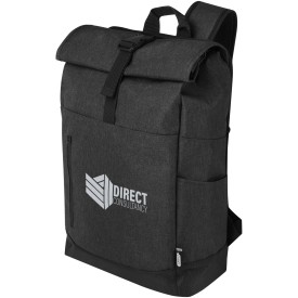 Hoss oprolbare 15,6 inch laptoprugzak-Heather charcoal