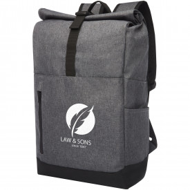 Hoss rugzak - 12L - polyester - 300D - laptopvak - oprolbaar