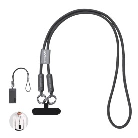 Houder oplaadkabel fanders - polsband - Type-C 60W - met telefoonstandaard