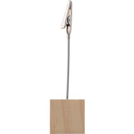 Houten cliphouder Malia