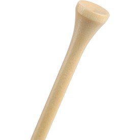 Nyssa golftees-set - hout - 6 tees, pitchfork en 2 markers - verpakt in katoenen zakje