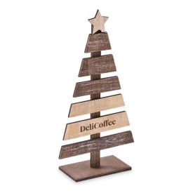 Kerstboom decoratie - hout