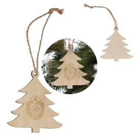 Houten kerstornament - kerstboom
