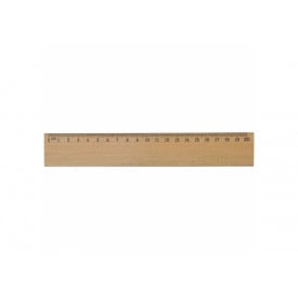 Houten lineaal 20cm-Hout