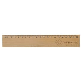 Liniaal - cederhout - 20 cm