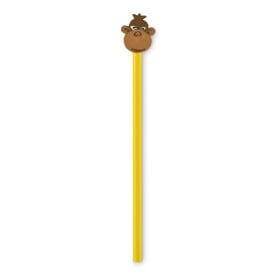 Houten potlood met dierenvorm