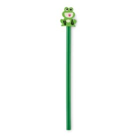 Houten potlood met dierenvorm-Groen