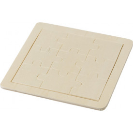 Houten puzzel-Houtbruin