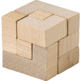Houten puzzle-Bruin