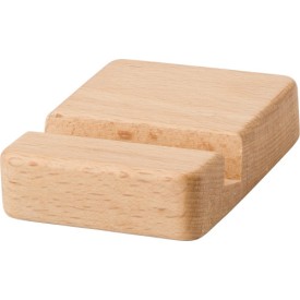 Houten telefoonhouder-Bruin
