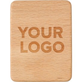 Houten telefoonhouder