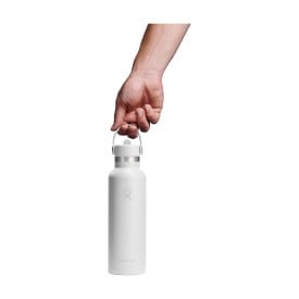 Hydro Flask Standard Mouth with Flex Straw Cap 621 ml waterfles