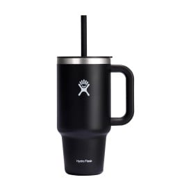 Hydro Flask Travel Tumbler 946 ml drinkbeker-Zwart