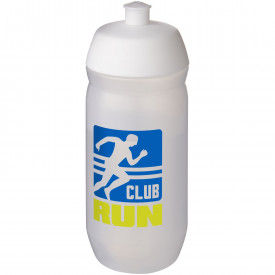 HydroFlex™ Clear drinkfles van 500 ml-Wit, frosted transparant