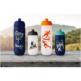 HydroFlex™ drinkfles 500ml - kunststof - enkelwandig - afschroefbare sportdop