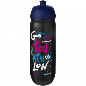 HydroFlex™ drinkfles van 750 ml-Blauw, zwart