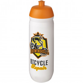 HydroFlex™ drinkfles van 750 ml-Oranje, wit