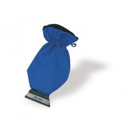 IJskrabber met handschoen - plastic/polyester