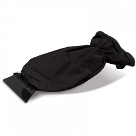 IJskrabber met handschoen luxe-Zwart